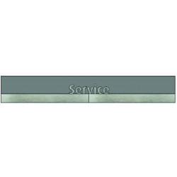 Fascia Service L 2.4m