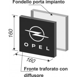 BOX L 160 x H 190cm OPEL